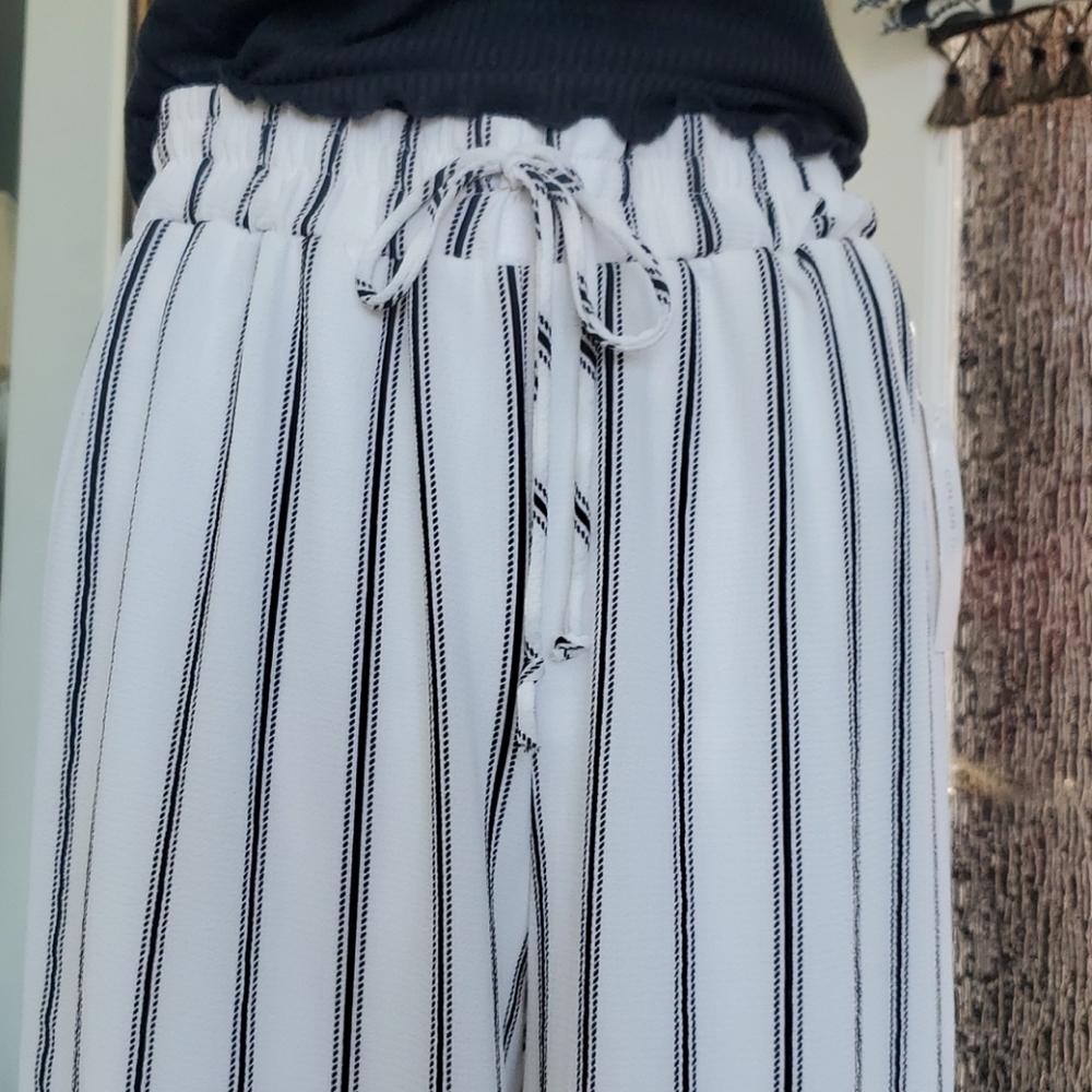 Color Thread wide leg summer pants - Picture 2 of 5